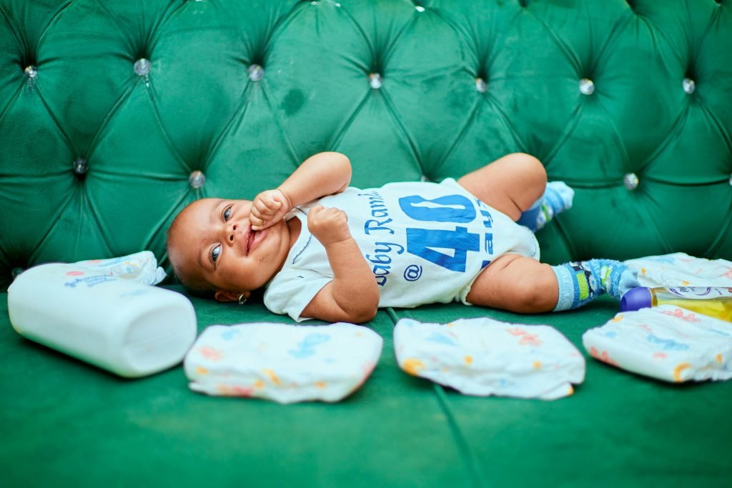 Baby uitzet - Luiers